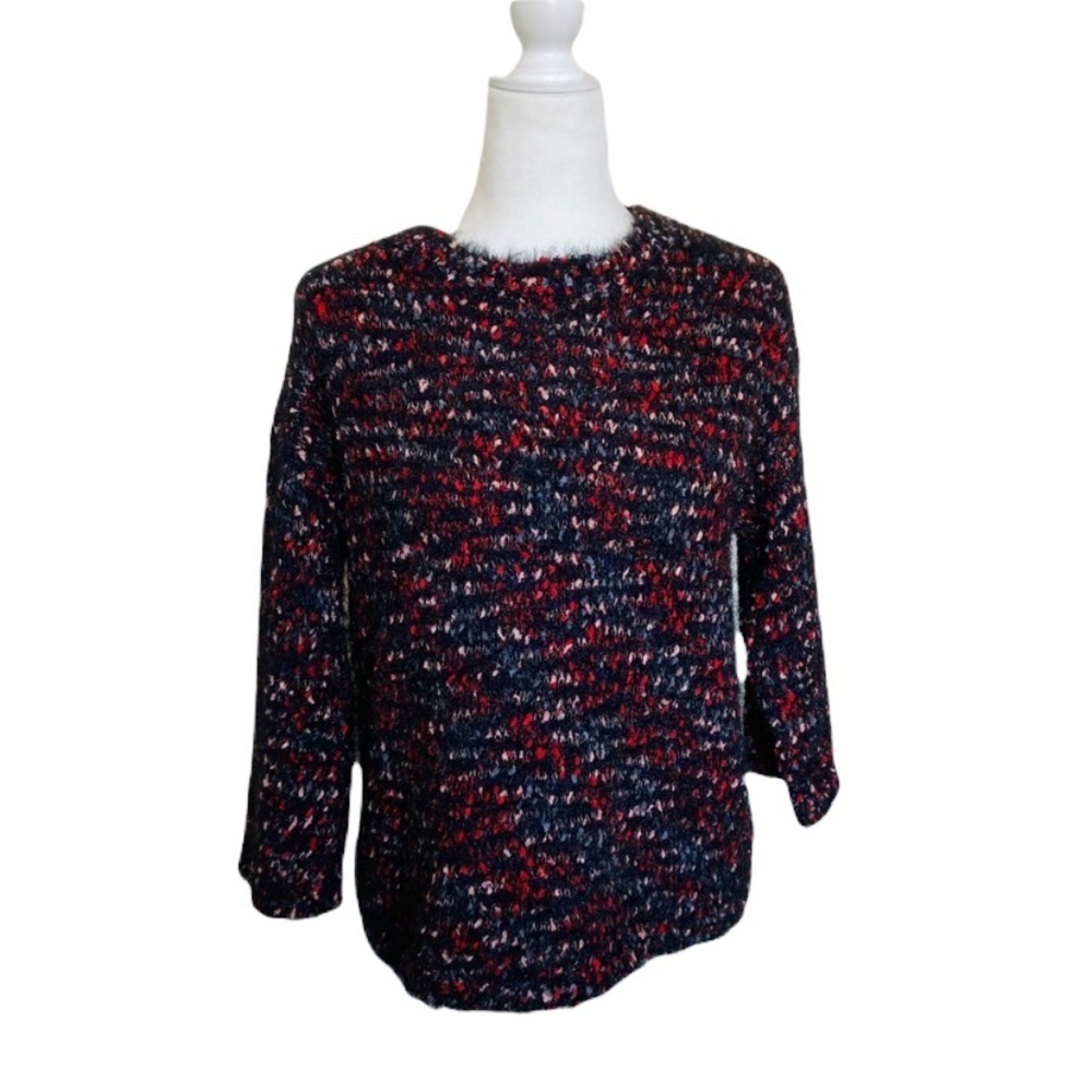 Madison Grey Multicolored Crew Neck Sweater